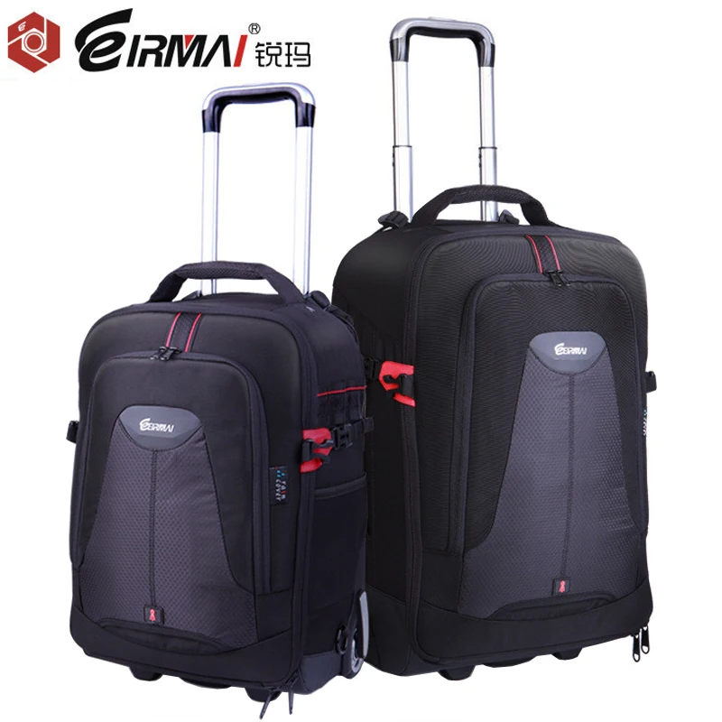 EIRMAI фото SLR Чехол на колесиках камеры нейлоновые сумки большой емкости DSLR