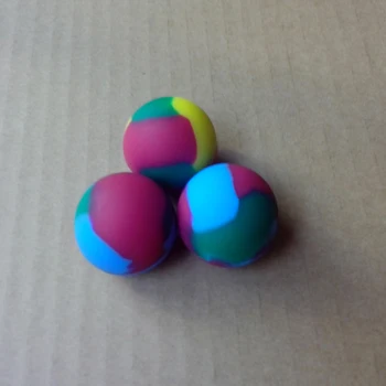 

2014 Newest Silicone Container Non-stick Ball Silicone Jars For Wax Bho Oil Vaporizer Silicon Jars Dab Wax Container e cigarette