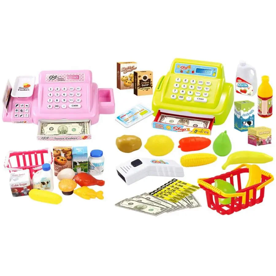 High Simulation Cashier Register Kids Toy Parent-child Interactive Toy Early Educational Intelligent Toys for Children Gift High Simulation Cashier Register Kids Toy Parent-child Interactive Toy Early Educational Intelligent Toys for Children Gift