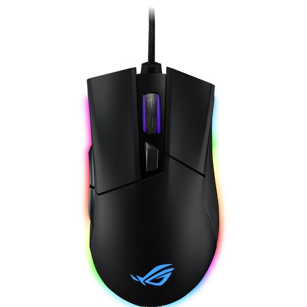 Мышь Asus ROG Gladius II Origin черный оптическая(12000dpi) USB2.0 игровая(5but