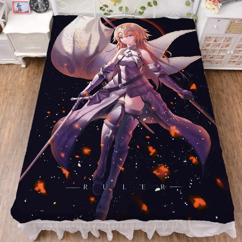 March обновление японского аниме Fate/Grand Order Fate/EXTELLA сексуальная девушка кровать молочное волокно лист и одеяло летнее одеяло 150x200 см - Цвет: fate104
