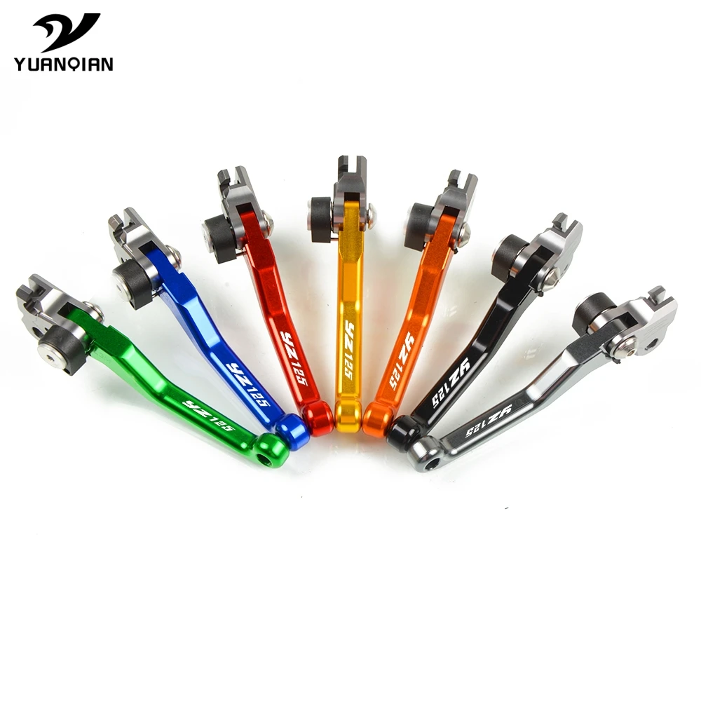 Для YAMAHA YZ125 YZ 125 1989-1995 1990 2001-2007 2002 2003 2004 2005 2006 Мотокросс ЧПУ питбайк Pivot тормозные рычаги сцепления