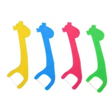 40 шт. палочки детские сверхтонкие зубные нити чистка зубов Гигиена полости рта ИНСТРУМЕНТ зубочистки