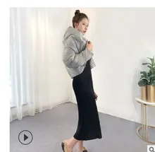  HOT SELLING  Fold in Europe and the new long sleeve solid lapel brief paragraph cotton-padded clothes IN STOCK 