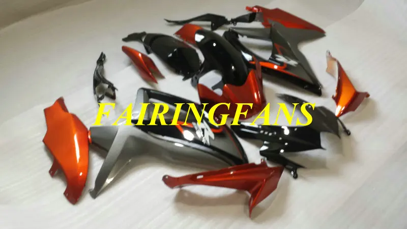 Top-rated Injection Fairing kit for GSXR600 750 K8 08 09 GSXR 600 GSXR750 2008 2009 Red black Fairings bodywork+gifts SA39