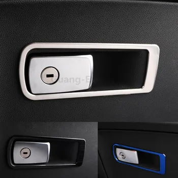 

Car Stainless Steel Storage Co-Pilot Glove Armrest Box Front Trim Panel Frame For BMW X3 XDrive 25i 28i 30i 2018 2019 2020