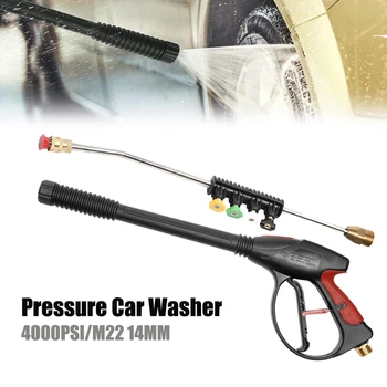 

4000PSI High Pressure Washer Spray G-Un,M22 14mm Car Washer Foam Cleaning Tool with 50cm Extension Wand Lance