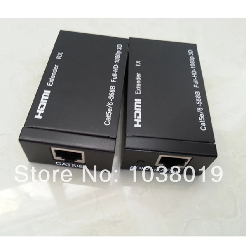 Удлинитель бесплатная доставка 1 компл./лот высокое качество 1080P1.3b HDMI удлинитель