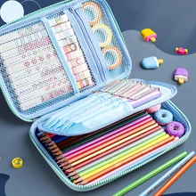 

Pencil Cases Kawaii School Pencil Case Student Pencilcases Stationery Trousse Scolaire School Supplies Cute Pencil Box