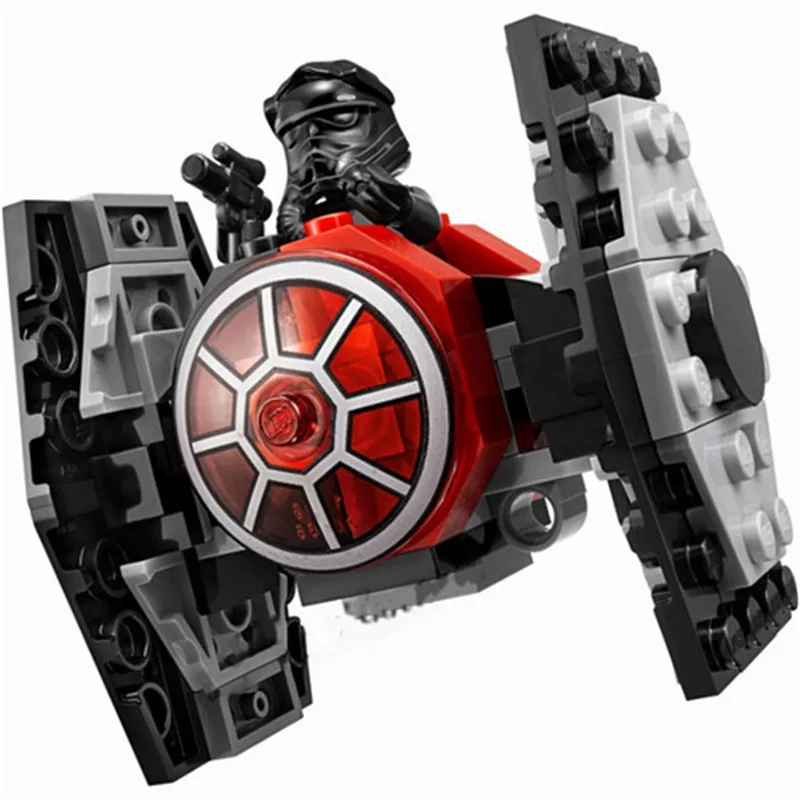 

New 1pcs Star Wars Spaceship Microfighters Millennium AT-ST Fighters Building Blocks Bricks Toys with 10893 10894