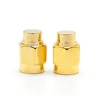 Accessoires de terminaison coaxiale SMA RF mâle, connecteurs de charge plaqués or, 2 pièces, 2W 6GHz 50 ohm ► Photo 3/5