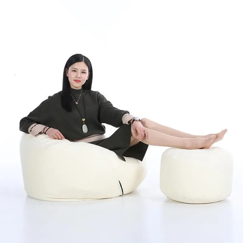Sillones Kanepe односпальная кровать Silla Puff De Assento Copridivano Boozled Stoel Puf Koltuk кресло-пуф Cadeira Beanbag Bean Bag Диван - Цвет: Version Q