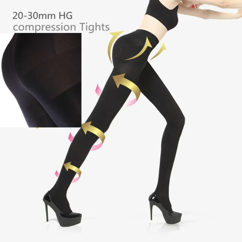 Women Slim Pantyhose Therapeutic 20-30 Mmhg Rehabilitation 680d Compressure Pantyhose Shaper Leg Thin Compression Tights For women lingerie women tights women pantyhose women stockings