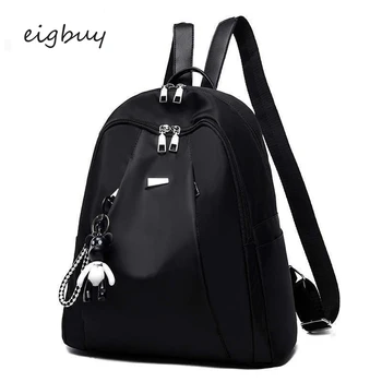 

Female Backpack Casual Famous Brand Student Black Fashion Fashionable School Bags For Teenage Girls Sac A Dos Schoolbag