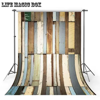 

LIFE MAGIC BOX Father'S Day Photography Wooden Board Background For Slimes Girly Backgrounds Collapsible Background Floor-516