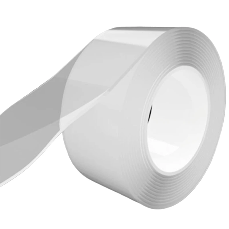 

Hot Reusable Double-Sided Adhesive Nano-Markless Tape Removable Sticker Washable Adhesive