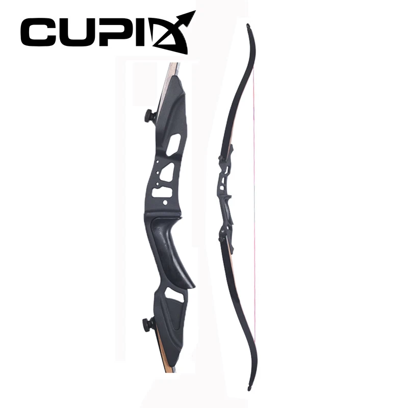 

25-50 Lbs Recurve Bow 60 Inches with T Shape Sight Finger Protect for Right Hand User for Archery Hunting Shooting Sports