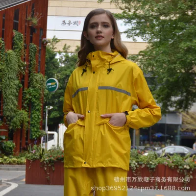 Yellow Raincoat Rain Jacket Girls 