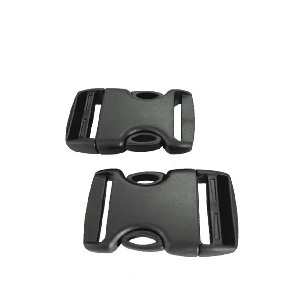 20pcs 25mm Plastic POM Buckles Backpack Buckles For Paracord Strap Side