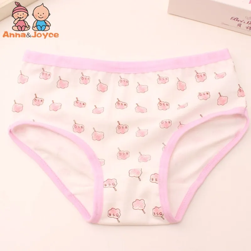 4pc/Lot Girl Triangle Underwear Pure Cotton Baby Briefs Underpant Soft Baby Underwear Shorts Suit 2-10 Years girls underwear girls panties kids underwear sets kids underwear