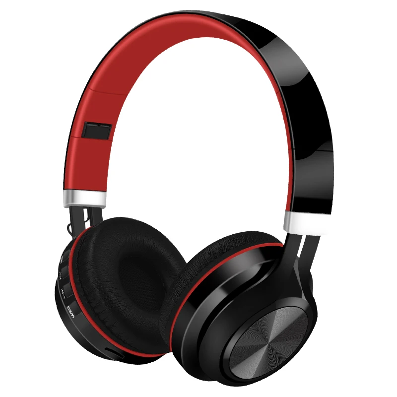 Portable fashion wireless headset Bluetooth headset noise reduction charging computer game