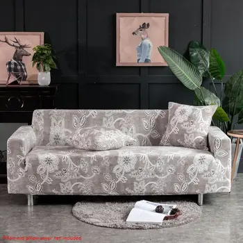 

Embossing Floral Elastic Spandex Slipcovers Sectional Couch Cover L Shape Sofa Covers for Lliving Room cubiertas para sofa 3