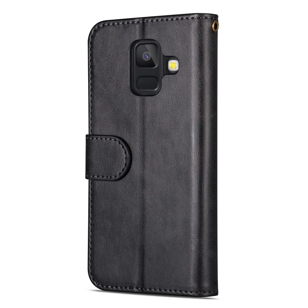 LAPOPNUT бумажник с застежкой-молнией кожаный бумажник чехол для samsung Galaxy J6 J4 Plus A70 A7 A6 J8 A50 A5 A40 A20e A10e A20 A30 A10