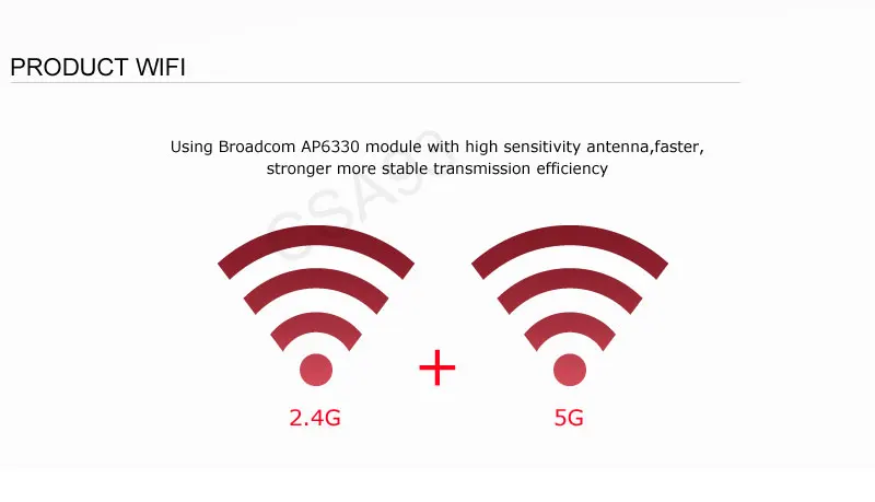 ТВ-приставка AUN CSA93, Amlogic S912 64 бит Восьмиядерный 3 ГБ+ 32 ГБ, 2,4/5G wifi BT4.0 1000M 4K телеприставка медиаплеер