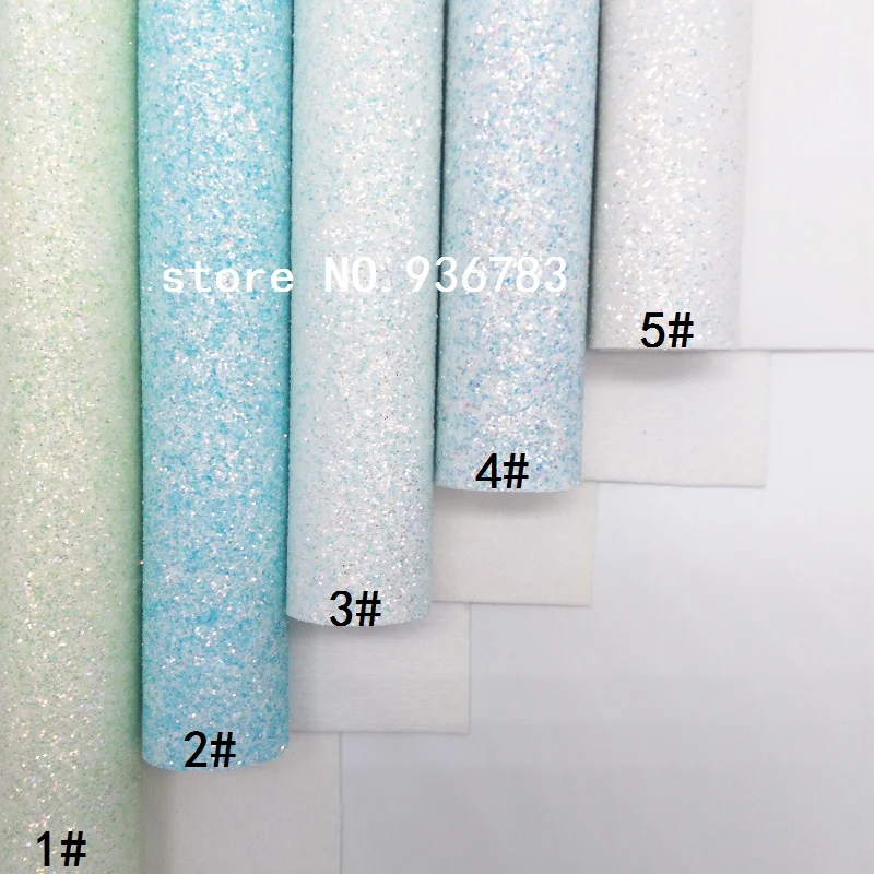 MQ007B 30X134cm Stars Glitter Fabric Fine Glitter Leather for making bows shoes handbags and wallpaper Decoration