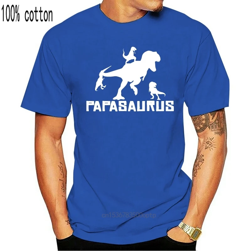 Повседневные Papasaurus Vater футболка для мужской классический наряд комиксов мужские
