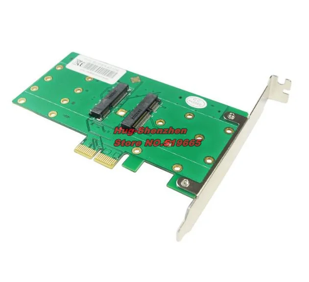 PCI Express PCI-E x2 to 4 ports mSATA RAID Controller Card for MAC PRO 3.1-5.1/OSX 10.9-10.14.5 and RAID 0 / 1 /10
