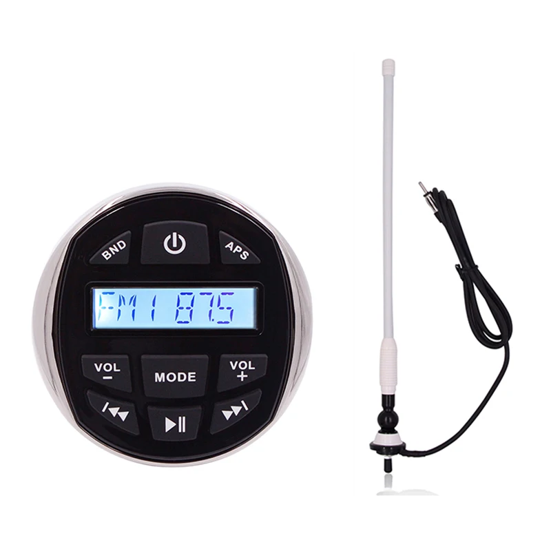 Радиоприемник для лодки с Bluetooth морской стереоприемник Водонепроницаемый FM AM