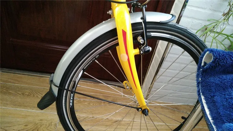 20 дюймов складной велосипед переднее заднее крыло 2" Da-hon SP8 SP18 складное Велосипедное пластиковое крыло черный/серебристый/красный