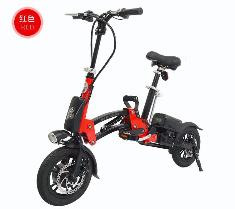 ミニ折りたたみ式パワーアシスト電動自転車、1秒折りたたみ自転車、12