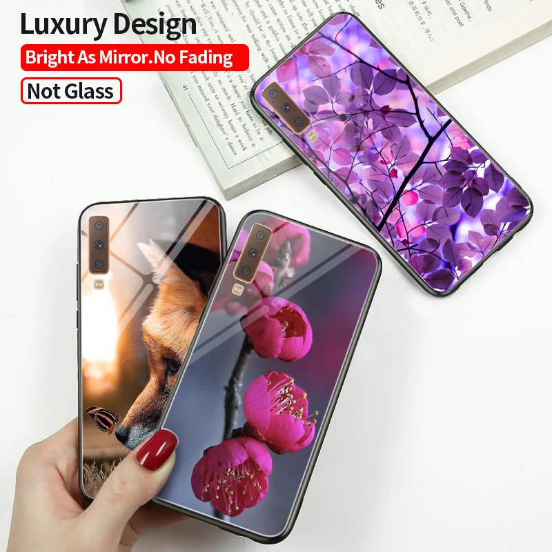 

FOR Coque Samsung A70 Case FOR Galaxy A10 A30 A20 A40 A6 A8 2018 Plus A7 A9 A3 A5 2016 Cover PC + TPU Phone Capa FOR Samsung A50