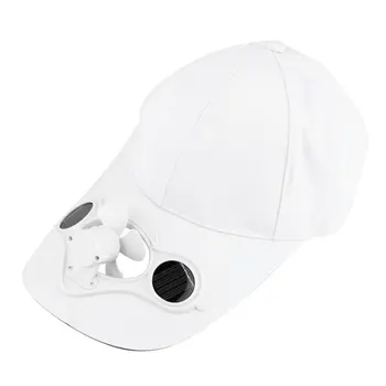 

Fishing Summer Sport Outdoor Hat Cap With Solar Sun Power Cool Fan For Cycling Energy Save No Batteries Required