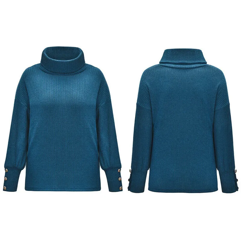Brand New Vadim Women Pullover Knitted Turtleneck Sweater Ladies Spring Clothes Long Sleeve Casual Sweater Plus Size Roupa Mujer Brand New Vadim Women Pullover Knitted Turtleneck Sweater Ladies Spring Clothes Long Sleeve Casual Sweater Plus Size Roupa Mujer