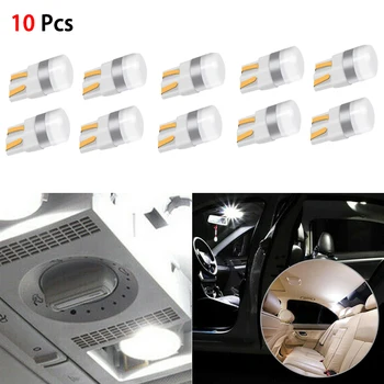 

10x White Canbus T10 LED Bulb W5W 3030 SMD Car Width Light Interior Reading Lamp