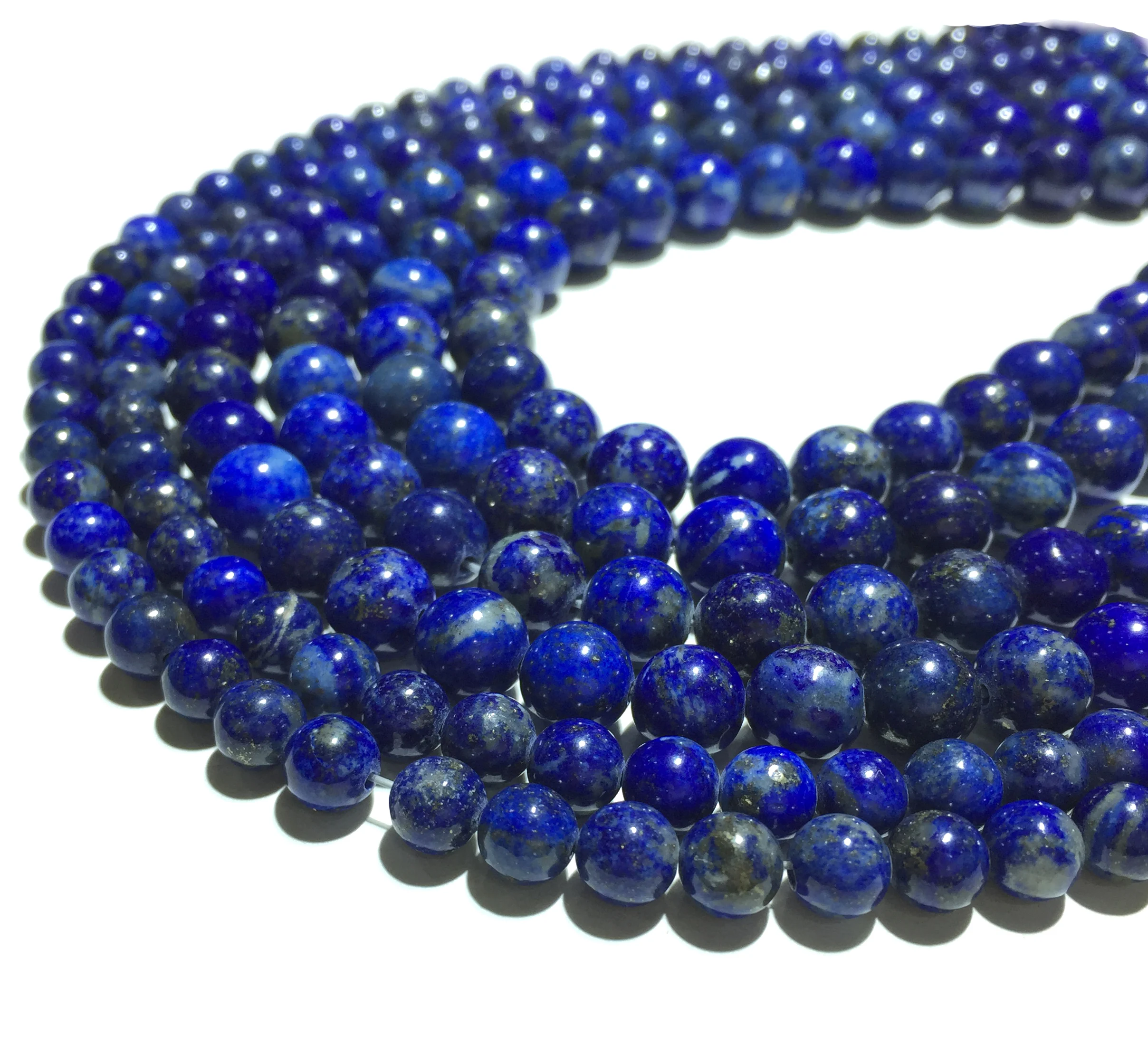 

6mm Natural Lapis Lazuli Bead Healing Energy Gemstone Loose Bead DIY Jewelry Making Bracelet Necklace Accessories Factory Price
