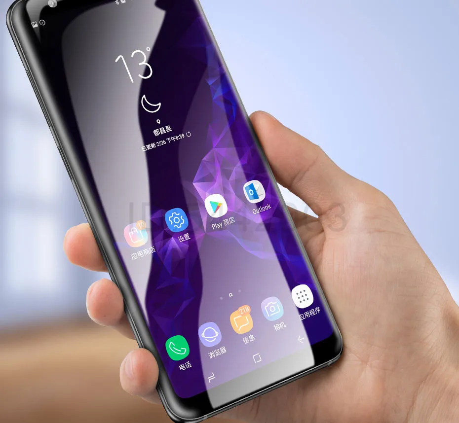 100D Защита экрана для samsung Galaxy S10 S9 S8 Plus S10E передняя+ задняя Гидрогелевая пленка для samsung Note 10 Plus 9 8 S9 мягкая пленка