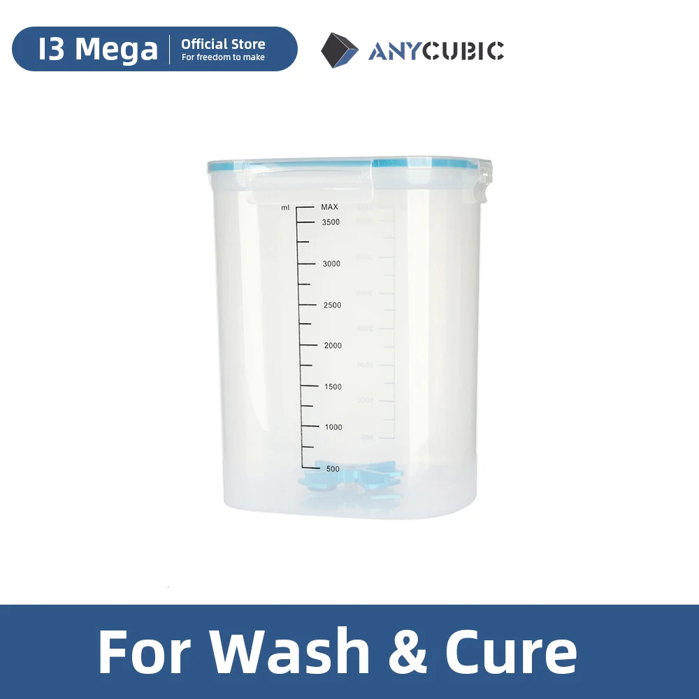 ANYCUBIC3DPrinterPartSealedWashingContainerforLCDWashandCure