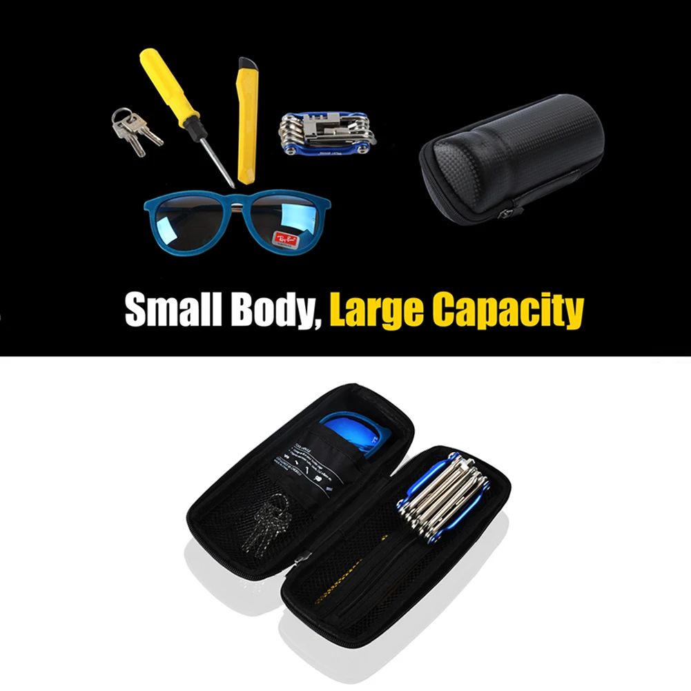 Cycling Bag Road Bike Apply Bottle Cage Glasses Key Repair Tool Kit Capsule Store Bicycle Bottle Carbon fiber Pattern Boxes bicycle water bottle cage bicycle bottle holder water bottle holder