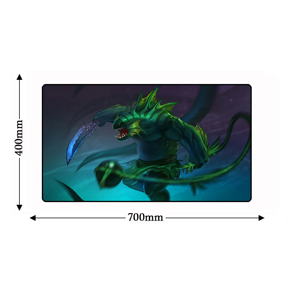 700*400*2mm Locking Edge DOTA 2 Game Gaming Office Computer Mouse Pad Speed Version Gamer Play Keyb