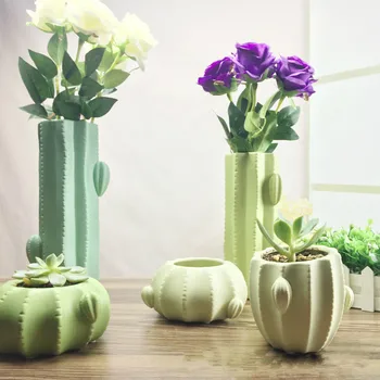 

Simple and Fashionable Ceramic Vase Nordic Crafts Home Decoration Vase Ornaments Creative Jewelry Floral Storage Jar