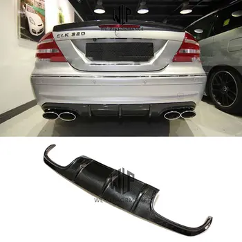 

W209 High Quality Carbon Fiber Auto Rear Lip Diffuser Car Styling For Mercedes-Benz CLK Class W209 Car Body Kit 2003-UP