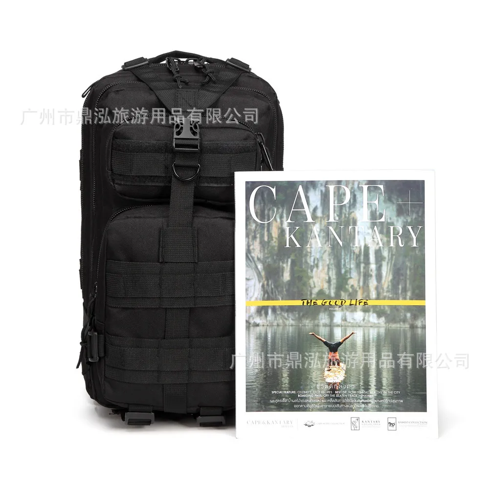 1Kg Original 3P Backpack Men And Women Outdoor Shoulder Mountaineering Bag Tactical Army Camouflage Attack Packets CS Camouflage