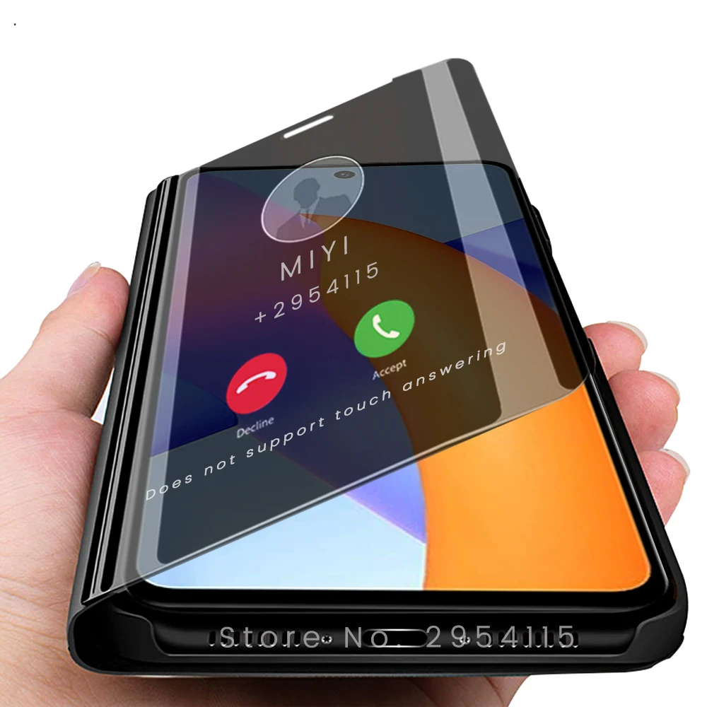 Funda con espejo inteligente para móvil, carcasa con soporte magnético de 6,67 pulgadas para honor 10x lite, huawei honor 10xlite 10 x lite light