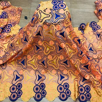 

Latest Cotton fabric African Nigerian Dry Lace Fabric High Quality dubai fabric For Everyone Daily Cloths Sew 27L072649