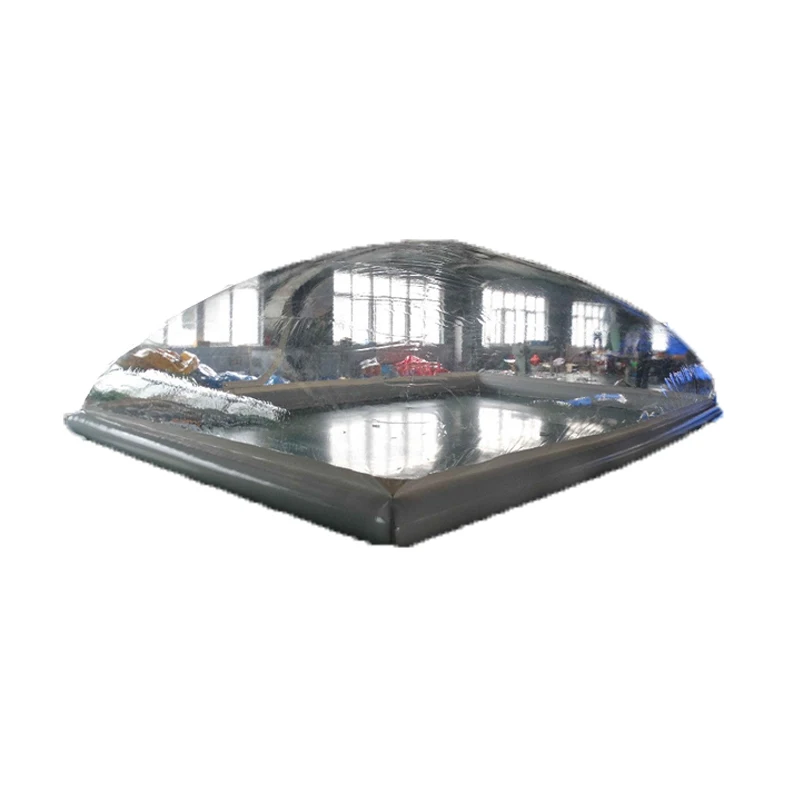 

Customized inflatable pool cover children/family swimming pool cover