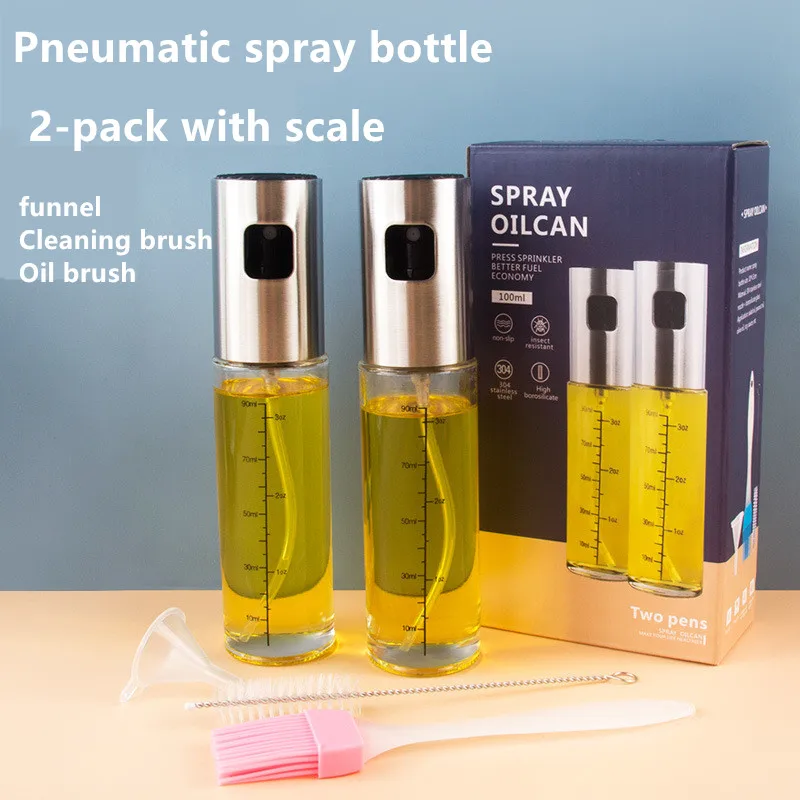 

BBQ Baking Olive Oil Spray Bottle Oil Vinegar Spray Bottles Water Pump Gravy Boats Grill BBQ Sprayer BBQ Kitchen Tools Salad